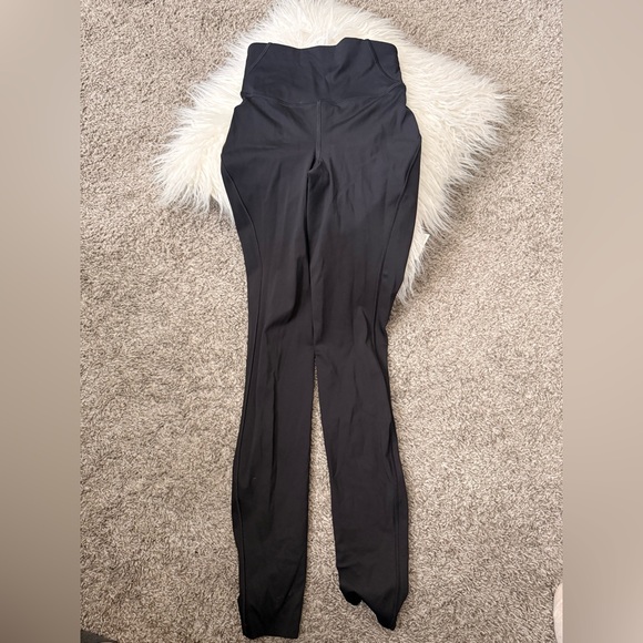 lululemon athletica Pants - Lululemon Athleta Black High-Waist Track Pants Size 2